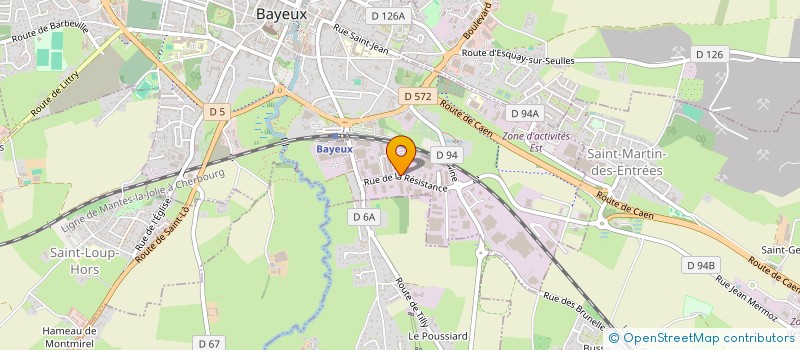 localisation de l'entreprise BLG CONSULTANT à BAYEUX