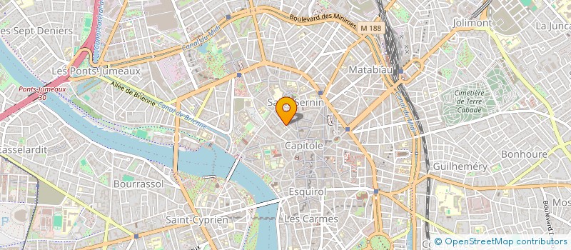 localisation de l'entreprise BLG IMMO  TOULOUSE