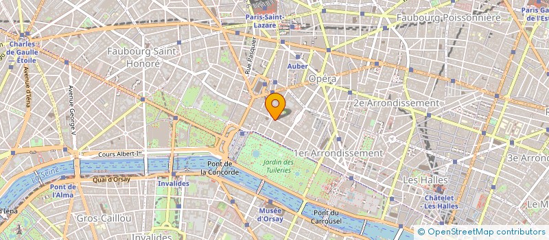 localisation de l'entreprise BLG INVEST  PARIS