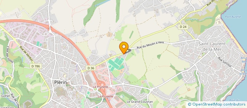 localisation de l'entreprise BLG JARDINS  PLERIN