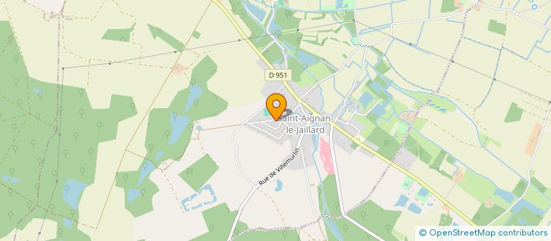 localisation de l'entreprise BLGF à SAINT-AIGNAN-LE-JAILLARD