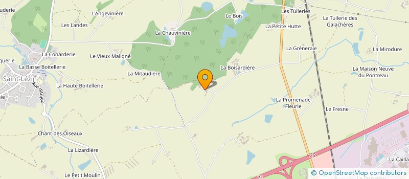 localisation de l'entreprise BLH  CHEMILLE-EN-ANJOU