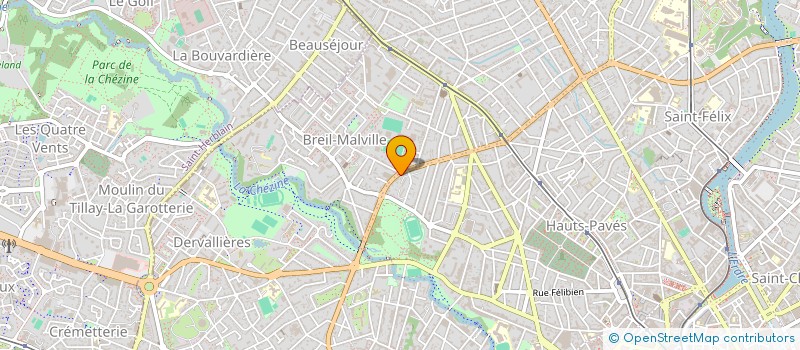 localisation de l'entreprise BLH  NANTES