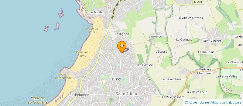 localisation de l'entreprise BLH à SAINT-MALO