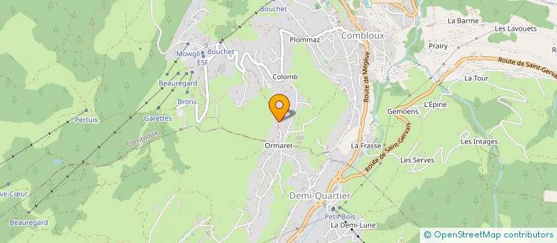 localisation de l'entreprise BLH  CRANVES-SALES