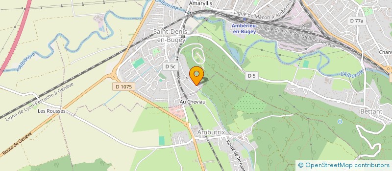 localisation de l'entreprise BLH SECURITY  SAINT-DENIS-EN-BUGEY