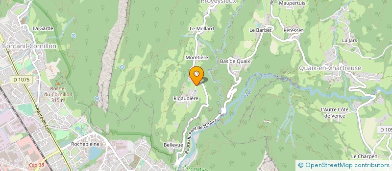 localisation de l'entreprise BLI  PROVEYSIEUX