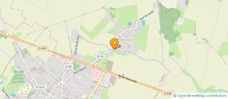 localisation de l'entreprise BLI à JOUY-LE-MOUTIER