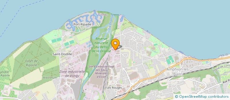 localisation de l'entreprise BLI  PUBLIER