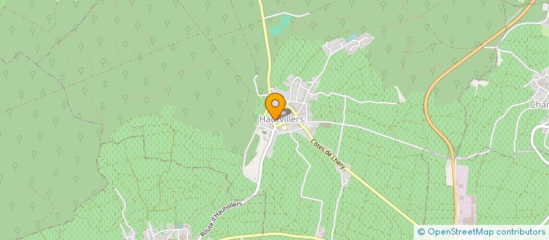 localisation de l'entreprise BLIARD-LABESTE  HAUTVILLERS