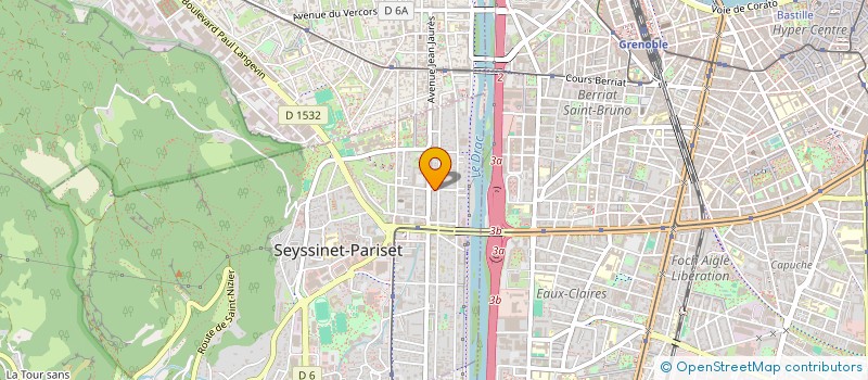 localisation de l'entreprise BLIDIS  SEYSSINET-PARISET