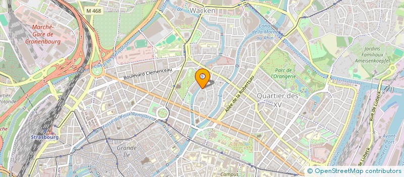 localisation de l'entreprise BLIFIMO à STRASBOURG