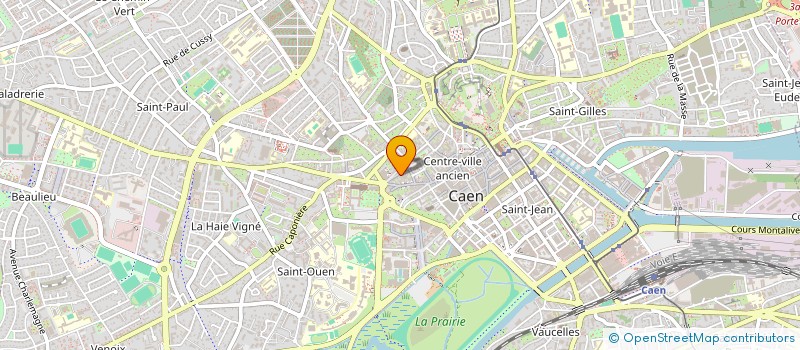 localisation de l'entreprise BLIN DEVY à CAEN