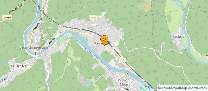 localisation de l'entreprise BLIN FRERES  BOGNY-SUR-MEUSE