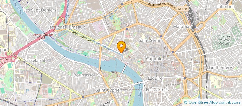 localisation de l'entreprise BLIN GREGOIRE IMMOBILIER à TOULOUSE