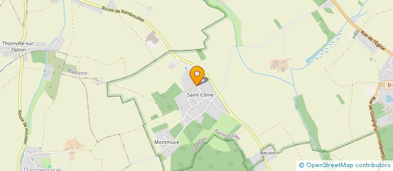 localisation de l'entreprise BLIN JEJULO  GAMBAIS