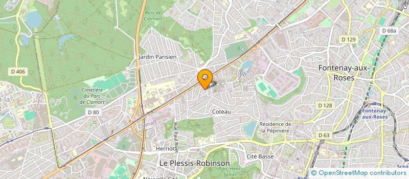 localisation de l'entreprise BLIN MARCELLINO à CLAMART