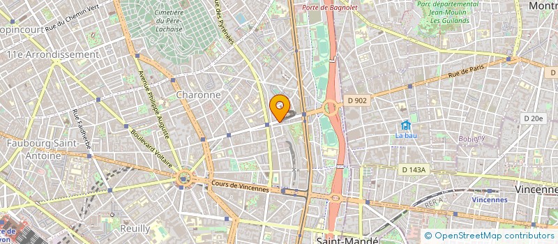 localisation de l'entreprise BLINDAGE AVRON  PARIS