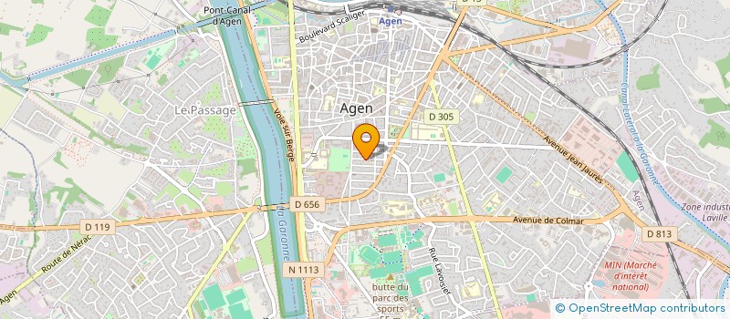 localisation de l'entreprise BLINI IMAGERIE  AGEN