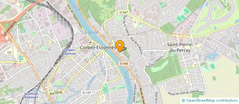 localisation de l'entreprise BLINK  CORBEIL-ESSONNES