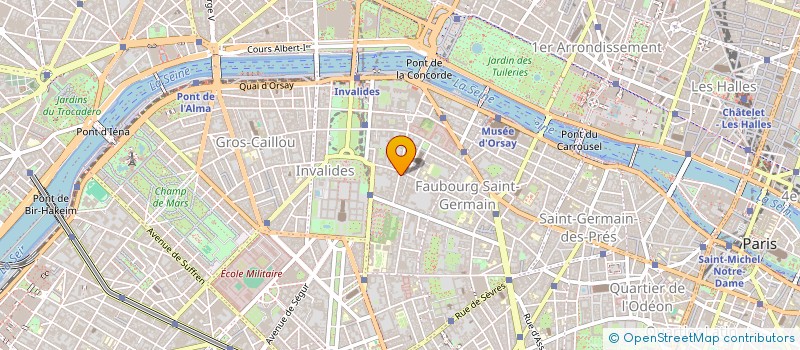 localisation de l'entreprise BLISS  PARIS