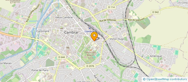 localisation de l'entreprise BLISS FAMILY  CAMBRAI