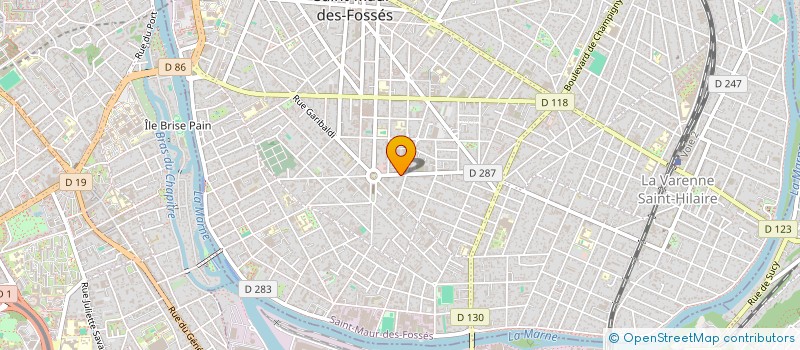 localisation de l'entreprise BLISS GANG SEPTEMBRE 2023 à SAINT-MAUR-DES-FOSSES