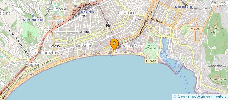 localisation de l'entreprise BLISS PARTNERS  NICE