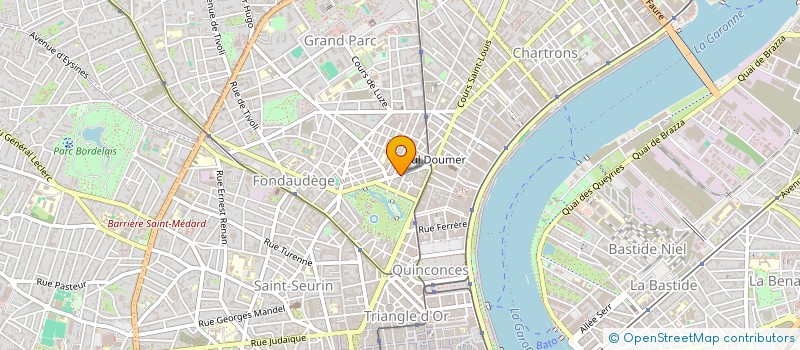 localisation de l'entreprise BLISS PARTNERS  BORDEAUX