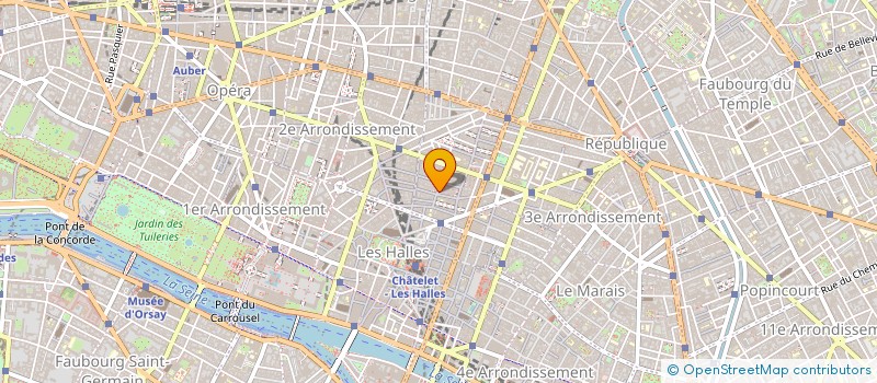 localisation de l'entreprise BLISS & SHAKE à PARIS