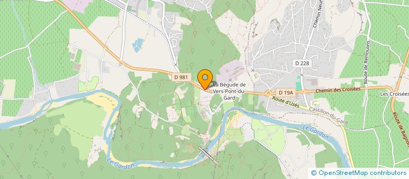 localisation de l'entreprise BLISSON  SAINT-HILAIRE-D'OZILHAN