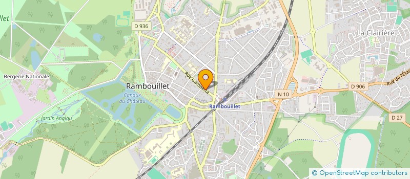 localisation de l'entreprise BLITTE GERMAIN ET JACQUELINE  RAMBOUILLET