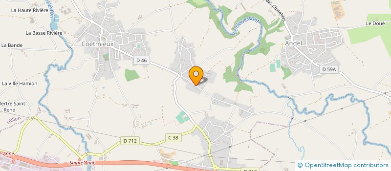 localisation de l'entreprise BLITZ à COETMIEUX