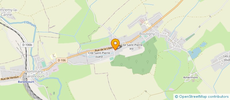 localisation de l'entreprise BLITZ à BOULIGNY