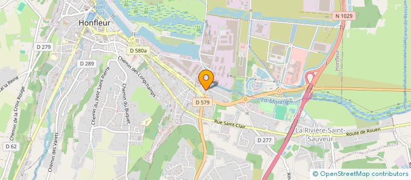 localisation de l'entreprise BLITZ GROUP  LA RIVIERE-SAINT-SAUVEUR