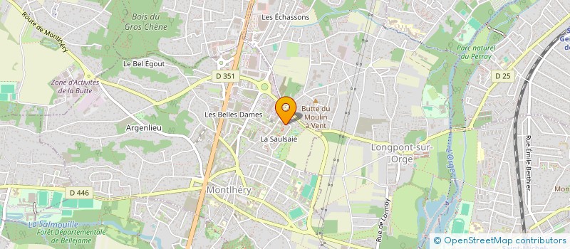 localisation de l'entreprise BLITZ IT  MONTLHERY