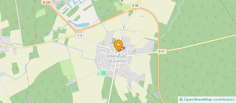 localisation de l'entreprise BLITZ MASTERS 77  VILLENEUVE-LE-COMTE