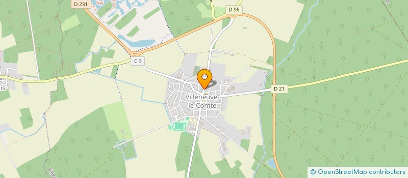 localisation de l'entreprise BLITZ MASTERS 77  VILLENEUVE-LE-COMTE