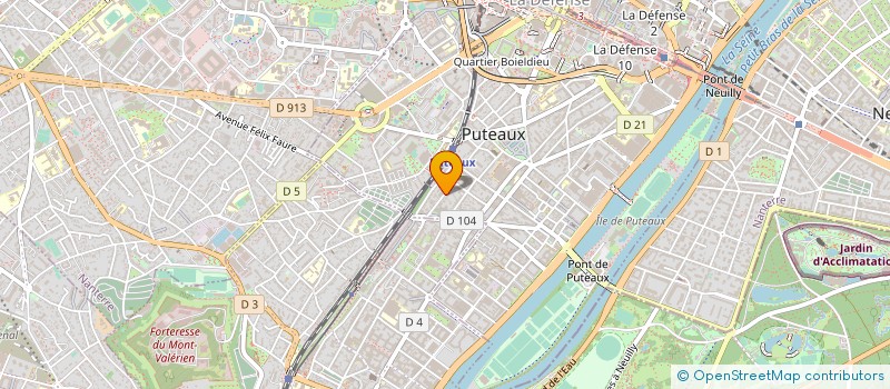 localisation de l'entreprise BLITZ SA  PUTEAUX