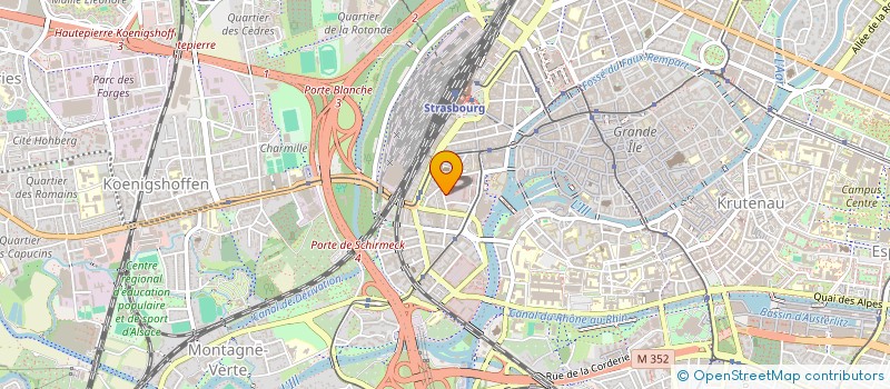 localisation de l'entreprise BLITZ TRADING & RENT à STRASBOURG