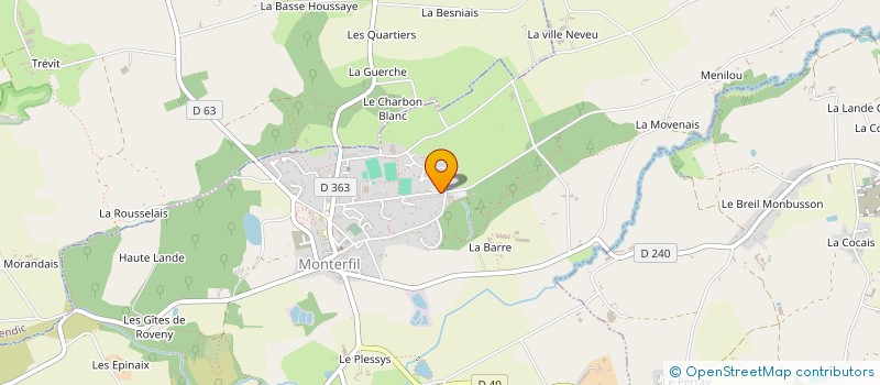 localisation de l'entreprise BLITZKRIEG BOOGIE  MONTERFIL