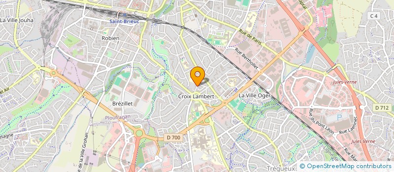 localisation de l'entreprise BLIW à SAINT-BRIEUC