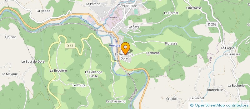 localisation de l'entreprise BLIX FORTRESS à VERTOLAYE