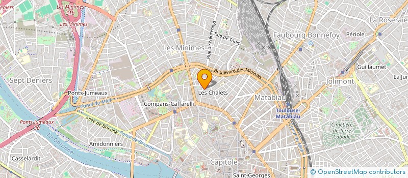 localisation de l'entreprise BLIZ PRODUCTIONS à TOULOUSE