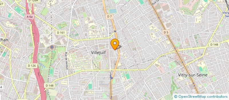 localisation de l'entreprise BLIZKO à VILLEJUIF