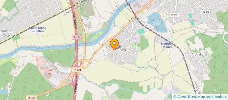 localisation de l'entreprise BLIZNIACZKI  MOURS