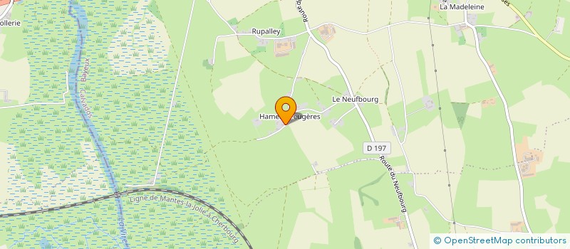 localisation de l'entreprise BLJ  ISIGNY-SUR-MER