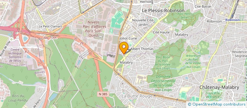 localisation de l'entreprise BLJ CONSULTING à LE PLESSIS-ROBINSON