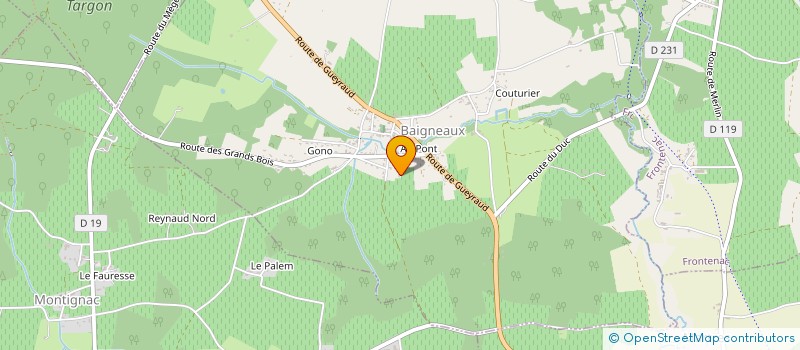 localisation de l'entreprise BLJ SERVICES  SOULIGNAC