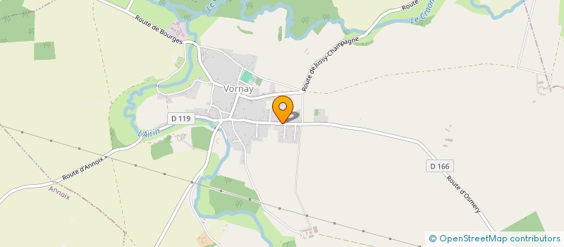 localisation de l'entreprise BLJC HOLDING  VORNAY